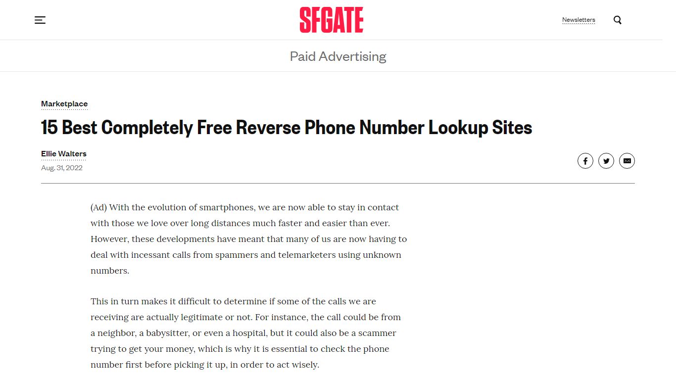 15 Best Completely Free Reverse Phone Number Lookup Sites